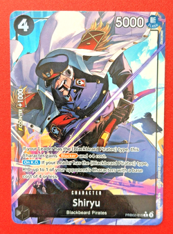 Shiryu (Alternate Art) PRB02-015 Premium Booster The Best Vol. 2 Foil One Piece - Image 1