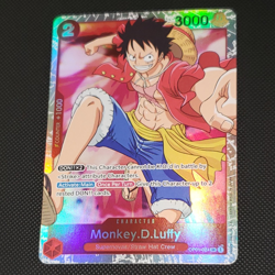 • Monkey.D.Luffy • OP01-024 SR Romance Dawn Holo Foil One Piece TCG NM - Image 4