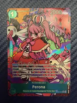 One Piece TCG OPTCG PERONA OP09-034 Treasure Rare TR French FR - Image 1