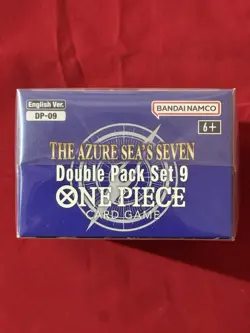 2025 One Piece TCG The Azure Sea's Seven Double Pack Box Set 9, Factory Sealed - Image 4