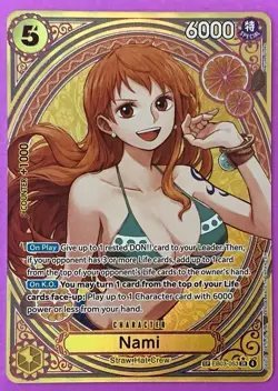 Nami (053) (SP) EB03-053 Extra Booster: One Piece Heroines Edition Foil - Image 1