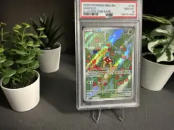 SHUCKLE 136/132 Illustration Rare Pokemon Mega Evolution PSA 10 GEM MT - Image 2
