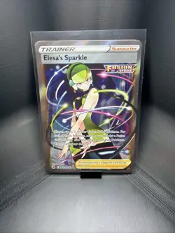 Elesa's Sparkle 260/264 Fusion Strike Full Art Ultra Rare Holo Pokemon Card - Image 1
