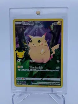 2021 Pokemon Celebrations Pikachu 005/025 Holo - Image 1
