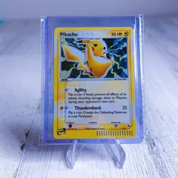 2003 Pokemon TCG Pikachu 12 Holo Rare Promo E Reader NM - Image 1
