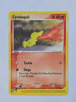 Pokemon TCG Cyndaquil 59/100 Sandstorm Common NM - Image 1