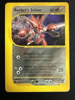 Pokemon TCG Rocket’s Scizor Best Of Promos 2002 - Image 1