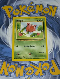 Hoppip 55/75 & Spinarak 64/75 Neon Discovery Unlimited Pokemon Tcg LP - Image 2