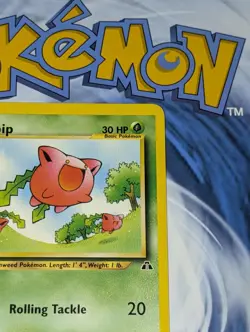 Hoppip 55/75 & Spinarak 64/75 Neon Discovery Unlimited Pokemon Tcg LP - Image 3