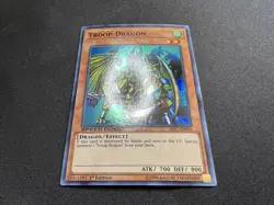 Yu-Gi-Oh! Troop Dragon SBSC-EN006 Super Rare 1st Edition Near Mint/Mint x1 - Image 2