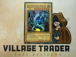 Blue-Eyes White Dragon - SKE-001 - Super Rare - 1st Edition - Yugioh NM - Image 1