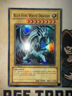 Blue-Eyes White Dragon - SKE-001 - Super Rare - 1st Edition - Yugioh NM - Image 2