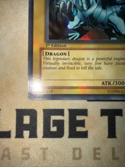 Blue-Eyes White Dragon - SKE-001 - Super Rare - 1st Edition - Yugioh NM - Image 4