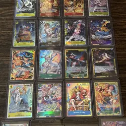 One Piece TCG Ft Monkey D Luffy Basketball And Nami Mixed Lot of 28 Cards - Image 4