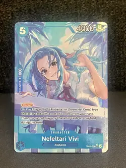 Nefeltari Vivi EB03-024 Alt Art SR Extra Booster: One Piece Heroines English - Image 1