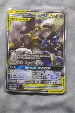 Pokemon Lucario & Melmetal GX Tag Team Regular Card Lot (2) English TCG - Image 1
