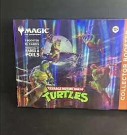 2 MTG Teenage Mutant Ninja Turtles Collector Booster 15 Cards NEW SEALED - Image 3
