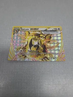 Raticate BREAK 89/122 BREAKpoint 2016 Holo Rare BREAK Pokemon TCG Card NM - Image 1