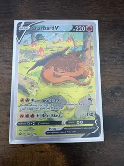 Charizard V SWSH260 Black Star Promo Pokemon Card Near Mint - Image 1