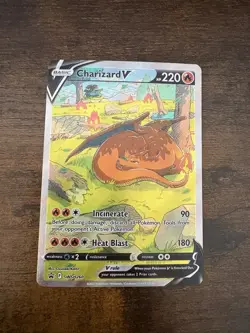 Charizard V SWSH260 Black Star Promo Pokemon Card Near Mint - Image 3