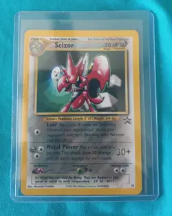 Scizor 33 WOTC Black Star Promo Pokemon Card - Image 1