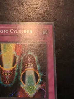 Yu-Gi-Oh! SECRET RARE CARD MAGIC CYLINDER LON-104 1ST LP - Image 4