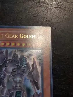 Yu-Gi-Oh! ULTRA RARE HOLO CARD ANCIENT GEAR GOLEM TLM-EN096 NM - Image 3