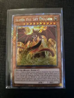 Egyptian God Cards Set Obelisk Slifer Winged Ra YuGiOh RA03 Platinum Secret LP - Image 2