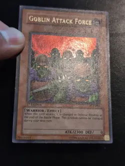 Yu-Gi-Oh! ULTRA RARE CARD GOBLIN ATTACK FORCE PSV-094 1ST LP - Image 2