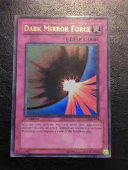 Yu-Gi-Oh! ULTRA RARE CARD DARK MIRROR FORCE IOC-054 1ST VLP - Image 1