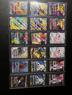 Lot of 76 Pokemon Full Art Foil Cards: Various Sets and Characters - Image 3