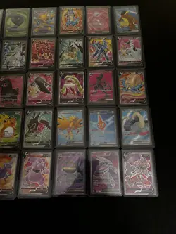 Lot of 76 Pokemon Full Art Foil Cards: Various Sets and Characters - Image 5