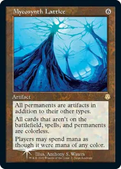 MTG English Mycosynth Lattice NM Foil Promos: Judge - Image 1