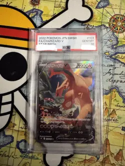 PSA 10 Charizard V 103/100 SR Alt Art Star Birth Pokemon Card Japanese US SELLER - Image 1