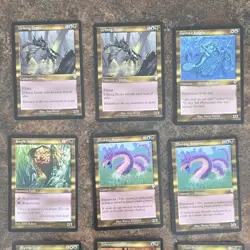 Magic The Gathering 25 multicolor (gold) creature Card Lot - Image 2
