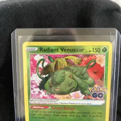 Pokemon Go TCG Radiant Venusaur Holo Rare Card 004/078 - Image 3