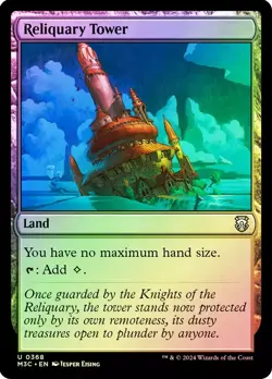 RIPPLE FOIL Reliquary Tower (Ripple Foil) - Commander: Modern Horizons 3 (M3C) - Image 1