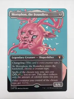 Morophon, the Boundless (Borderless) Commander Masters Regular - Image 1
