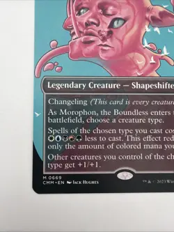 Morophon, the Boundless (Borderless) Commander Masters Regular - Image 5