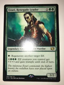 MTG Magic The Gathering Ezuri, Renegade Leader LP/NM - Image 1