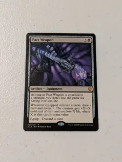 MTG Pact Weapon - Commander Legends: Battle for Baldur's Gate NM - Image 1