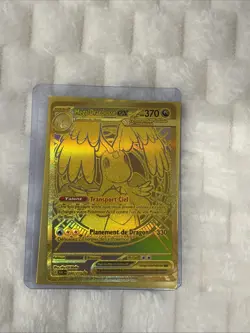 CARTE POKEMON MEGA-DRACOLOSSE EX 295/217 GOLD SECRETE HEROS TRANSCENDANTS ME02.5 - Image 2