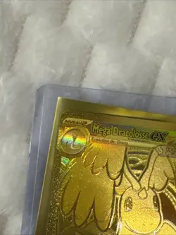 CARTE POKEMON MEGA-DRACOLOSSE EX 295/217 GOLD SECRETE HEROS TRANSCENDANTS ME02.5 - Image 5