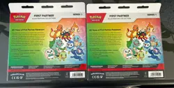 2 x Pokemon TCG First Partners Illustration Collection Series 1 IN HAND - Image 2
