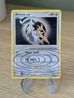 Arceus LV. 100 Holo Rare AR5 LP Pokemon Card - Image 1