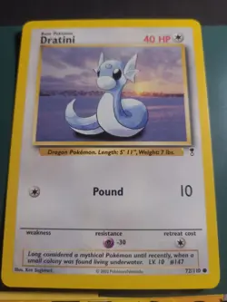 Dratini - 72/110 - Legendary Collection Set TCG - Pokemon Card - LP-NM - Image 2