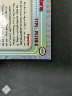 Abra #63 Topps Holo Foil Blue Label Vintage Pokemon LP - Image 4