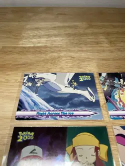 ( 4 ) Topps Pokemon The Movie 2000 Pokemon Cards TCG Flight Across Ice & More! - Image 2