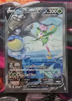 Pokemon Hisuian Lilligant V Full Art Ultra Rare Holo 167/189 Astral Radiance - Image 1