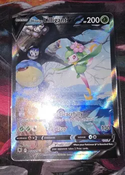 Pokemon Hisuian Lilligant V Full Art Ultra Rare Holo 167/189 Astral Radiance - Image 3